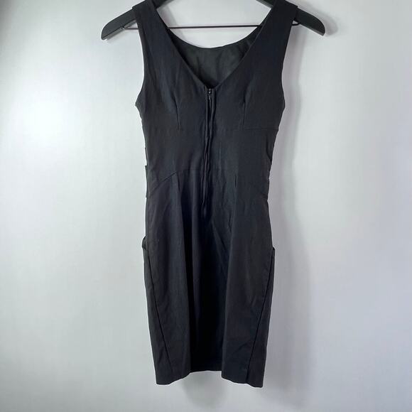 Teeze Me Cross Waist Sheath Career Dress With Pockets Size 1 - Picture 7 of 7